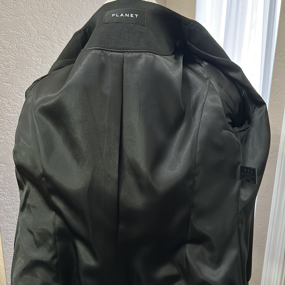 100% Linen Black Jacket - Picture 5 of 6